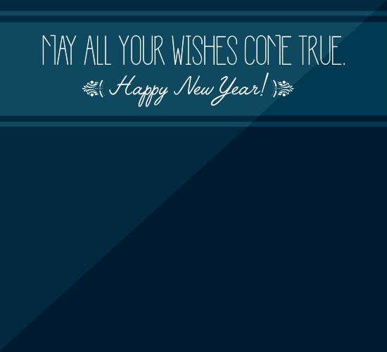 Sparkly New Years Wishes | FREE