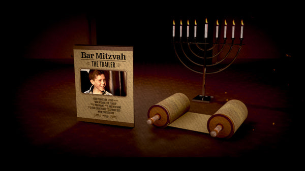 Bar Mitzvah Trailer Invitation