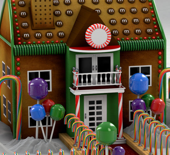 Christmas Gingerbread House | 3D Model