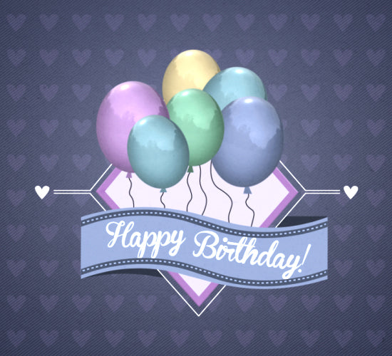 Birthday Balloons | FREE