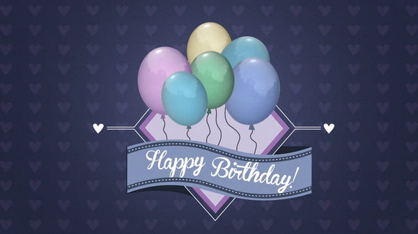 Birthday Balloons | Customizable eCard